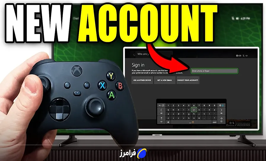 ساخت اکانت ایکس باکس