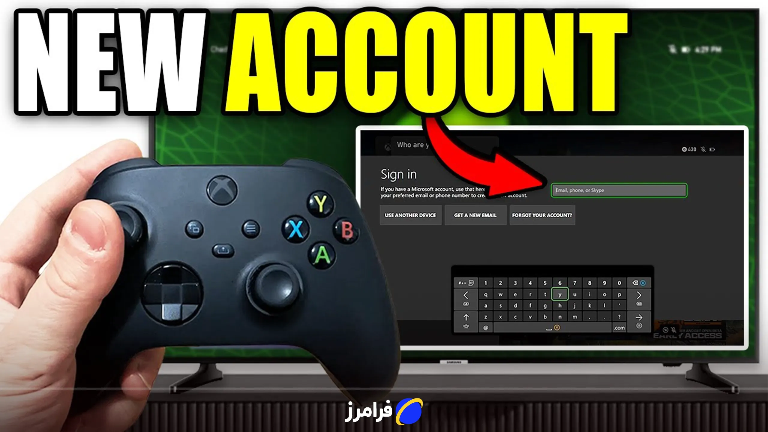 ساخت اکانت ایکس باکس
