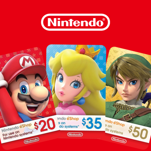 خرید گیفت کارت نینتندو